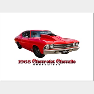 Customized 1968 Chevrolet Chevelle Posters and Art